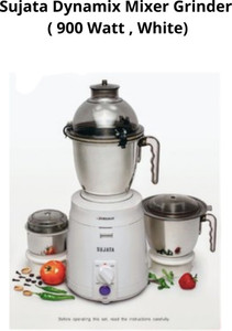 SUJATA S DYNAMIX 900 Juicer Mixer Grinder 3 Jars White Price