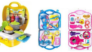 Jayaansh Traders Combo Set Of Kitchen Set Beauty Set Doctor Set