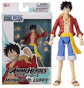 Anime Heroes One Piece Monkey D. Luffy Action Figure 36931 One