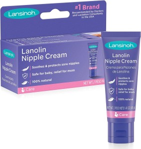 Lansinoh Lanolin Nipple Cream for Breastfeeding Organic Nipple