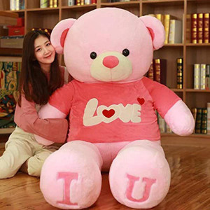Huge rainbow teddy hot sale bear