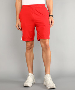 Buy FILA Solid Men Red Sports Shorts Online at Best Prices in India