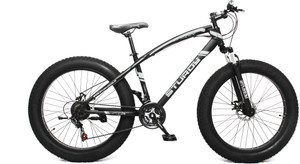 Sturdy fat outlet bike black
