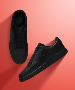 Nike full black sneakers new arrivals