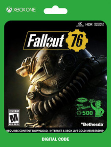 Fallout 76 xbox one code store