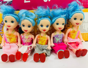 Totoo creation Beautiful colorful mini doll set of 5 Beautiful