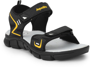 Aqualite Men Black Olive Sandals Buy Aqualite Men Black Olive