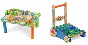 Melissa & doug chomp & clack alligator push toy 2025
