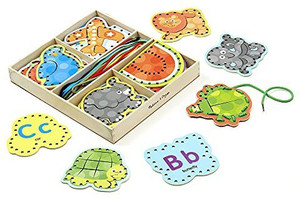 Melissa and doug sewing cards sales