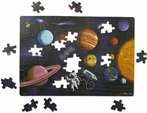Melissa and doug space puzzle store