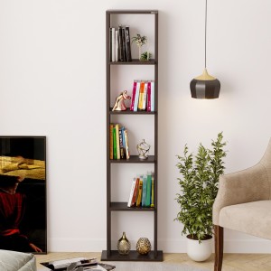BLUEWUD Walten Engineered Wood Open Book Shelf