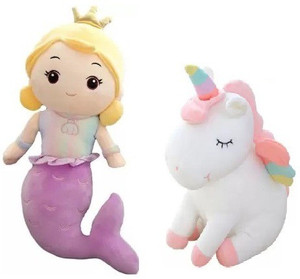 Unicorn mermaid stuffed animal best sale