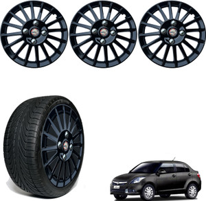 Black wheel caps online for swift