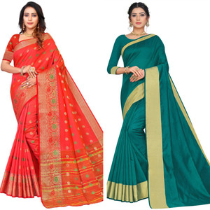 Amazon cotton deals sarees below 200