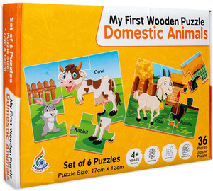 My first wooden store puzzle
