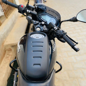 Saiga Parts Tank Tie Matte Black Strap Bajaj Pulsar 150 Pulsar