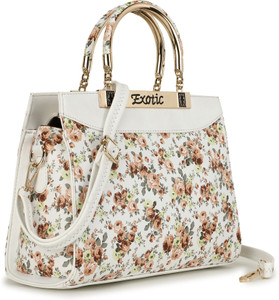 Exotic Women White Sling Bag