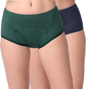 Adira Women Periods Green, Blue Panty - Buy Adira Women Periods Green, Blue  Panty Online at Best Prices in India