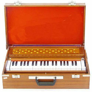 MAGA MART folding Harmonium A440 rosewood color 42 keys with Bag