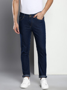 Dark blue store denim jeans