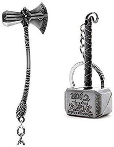 Teczest Marvel Thor Axe Hammer Mjolnir Hammer Stormbreaker