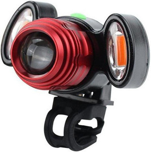 SHIVEXIM Bicycle Zoom able Feature 4 Mode LED Bicycle Headlight