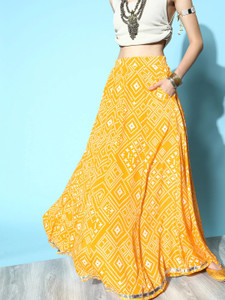 Xs yellow skirt cheap