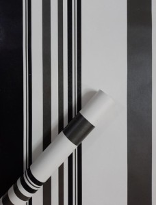 Buy Black  White Stripe Wallpaper Online In India  Etsy India