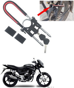 Qiisx Bike Front Shocker Lock Wheel Lock For Pulsar 150 DTS i