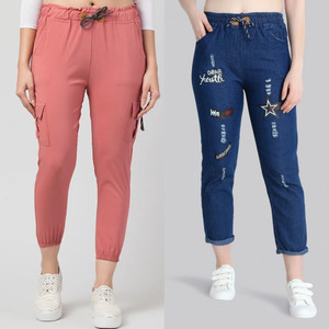 NanuTraders Jogger Fit Women Black Jeans Buy NanuTraders Jogger