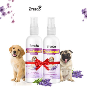 Breedo Dog Pack of 2 Dog Need Deodorant Perfume Spray