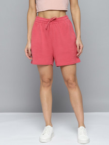 H and m pink shorts sales