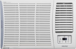 Voltas 1.5 Ton 3 Star Window AC  - White(WAC 183 DZA, Copper Condenser)