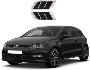 A2D Chrome Decorative 3B Fender Vent Stick On for Volkswagen