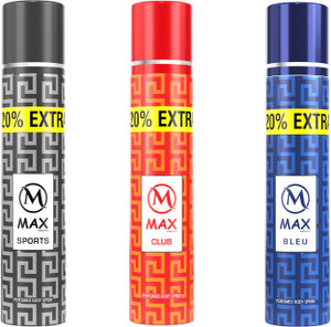 Max body spray sales