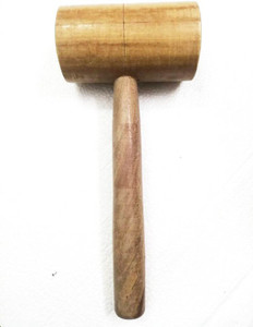 aaryason Wooden Mallet Hammer Wood Polished 42 Wooden Handle