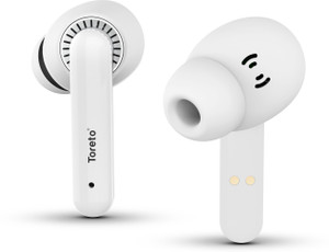 Toreto Buds Air True Wireless Earbuds With Mic Upto 20 Hour Playtime Type C Fast Charge Bluetooth Price in India Buy Toreto Buds Air True Wireless Earbuds With Mic Upto 20