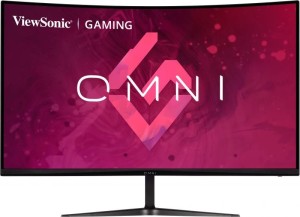 ViewSonic VX 32 Inch Curved Full HD LED Backlit VA Panel with ECO-Mode, Black Stabilization feature, 2X2W Inbuilt Speakers, Exclusive View Modes, Anti-Flicker & Low Blue Light Ultimate Immersion Gaming Monitor (VX3218-PC-MHD)