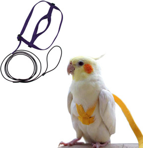 Sage Square Bird Harness Adjustable Durable Safe for Training for