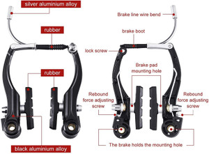 Bicycle v top brake parts