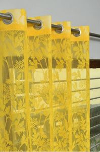 Flipkart SmartBuy 213 cm (7 ft) Door Polyester Transparent Curtain Single Curtain