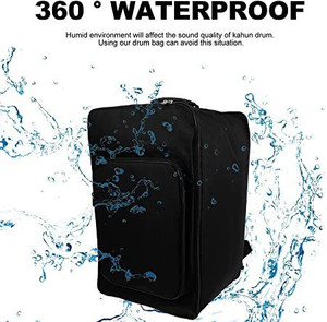 BLUE PANTHERS Cajon Bag Backpack Waterproof Padded Drum