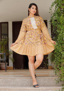 Girl short frock design 2019 hot sale