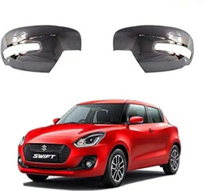 CARGROUP Door side mirror Chrome cover Swift 2018 model Plastic