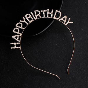 Happy birthday shop rhinestone tiara