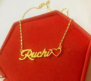Ruchi hotsell name locket