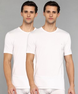 Three-Pack White Crewneck T-Shirts by Calvin Klein Underwear on Sale