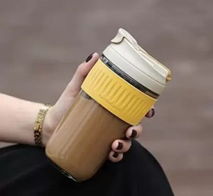 Coffee top shaker bottle
