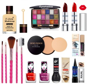 F-Zone 15 Pcs. In One Xclusive Makeup Kit VKC31 - Price in India, Buy  F-Zone 15 Pcs. In One Xclusive Makeup Kit VKC31 Online In India, Reviews,  Ratings & Features
