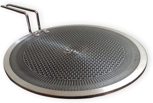 Impex Serene Triply Honeycomb Stainless Steel Kadai Pan 24 cm